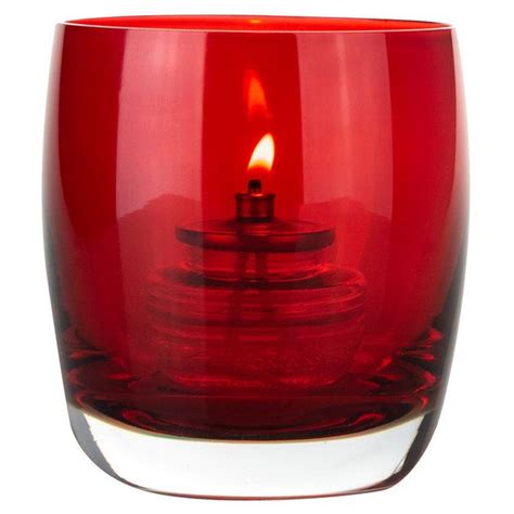 Sterno Charm Red Votive Liquid Candle Holder Liquid