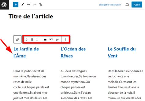 Gutenberg Wordpress Comment Utiliser Le Bloc Titre De La Publication