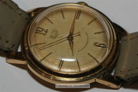 Glashütte Gub Herren Armbanduhr Ddr Originalzustand Um 1960 70