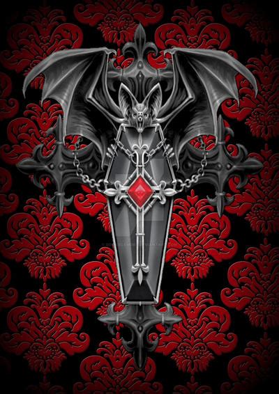 dracula coffin  sookielemort  deviantart