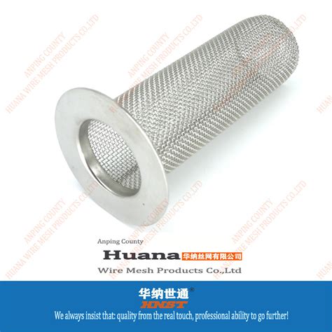 304 316 Stainless Steel Wire Mesh Metallic Filters Cylinder Filter Tube