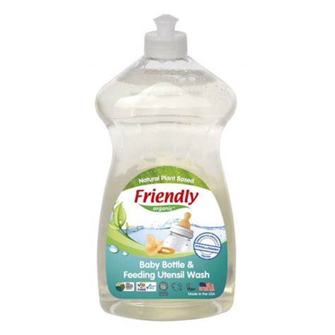 Friendly Organic Препарат за ръчно измиване на бебешки шишета и съдове ...
