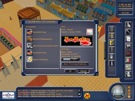 Mall Of America Tycoon Screenshots For Windows Mobygames