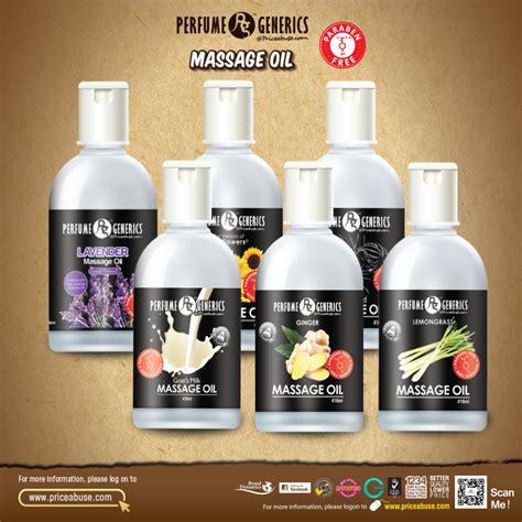 Pg Perfume Generics Massage Oil Minyak Urut Bunga Matahari 410ml Halal Shopee Malaysia