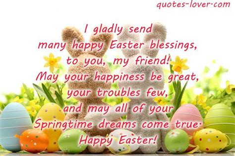 Happy Easter My Friend Quotes - ShortQuotes.cc