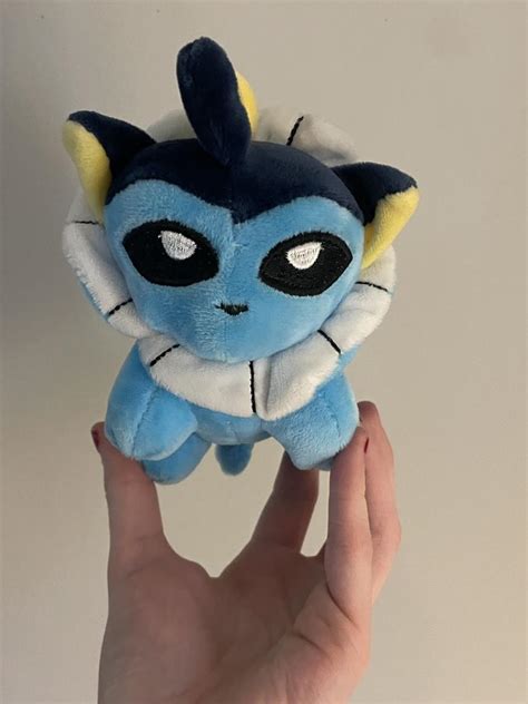 Pokémon vaporeon (eevee) mini plush / stuffy /... - Depop