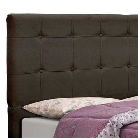 Cabeceira Tóquio para Cama Box King 195 cm Suede Marrom JS Móveis