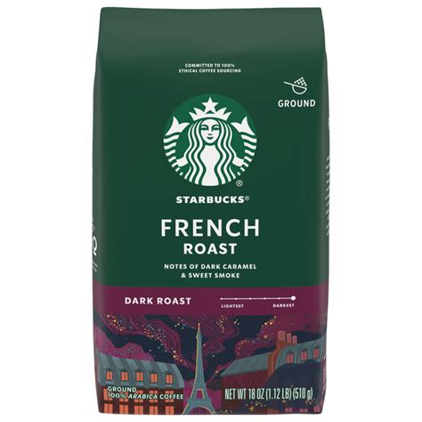 Save On Starbucks French Dark Roast Coffee Ground Order Online