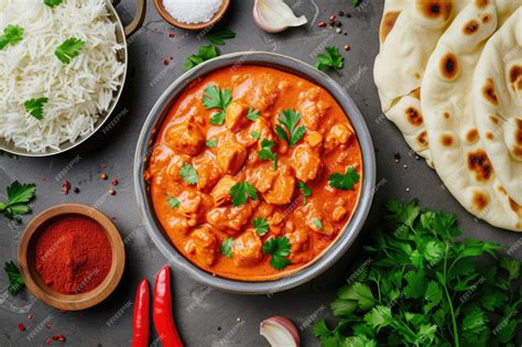 Premium Photo Chicken Tikka Masala A Traditional Indian British Dish