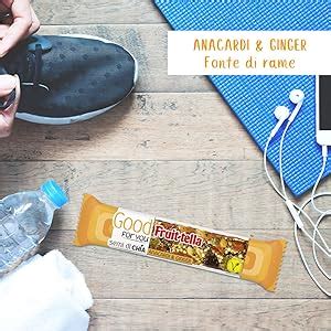 Fruittella Good For You Barrette Cocco E Fave Di Cacao Con Mandorle E