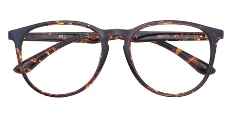 Maple Oversized Round Progressive Glasses - Tortoiseshell | Women's ...