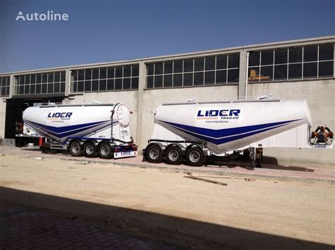 Semi Remorque Citerne Lider New Cement Tanker Trailer Neuf