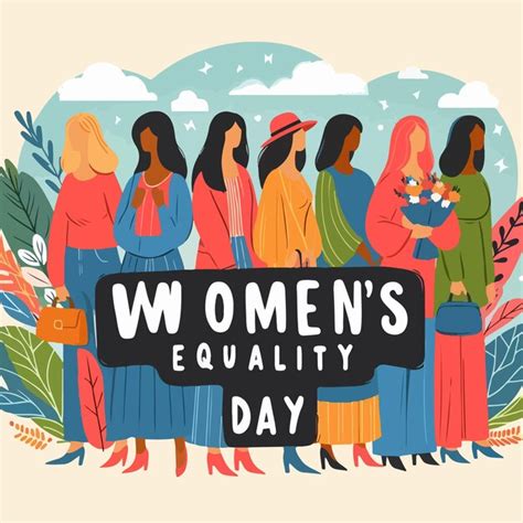 Premium Vector Womens Equality Day August 26 Background Template