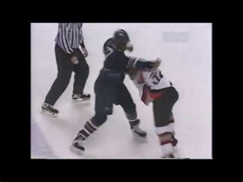 Georges Laraque BEATS DOWN Rob Ray Greatest Hockey Fights