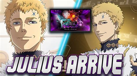 New Maj Un Nouveau Systeme D Invocation Julius Black Clover Mobile