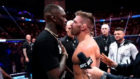 Photo Dricus Du Plessis And Israel Adesanya Get Custom Shorts For Ufc
