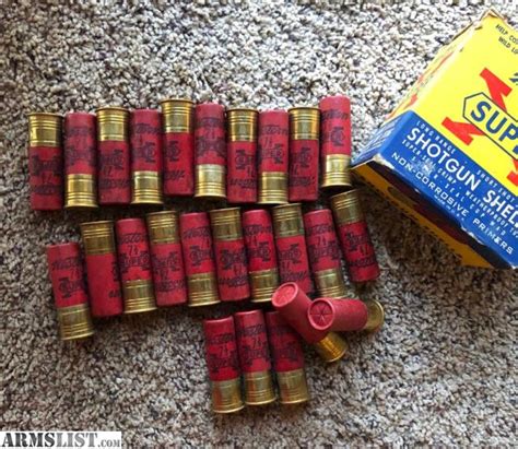 ARMSLIST For Sale 12 GA WESTERN SUPER X FULL BOX PAPER