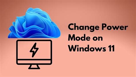 Change Power Mode On Windows Proven Method