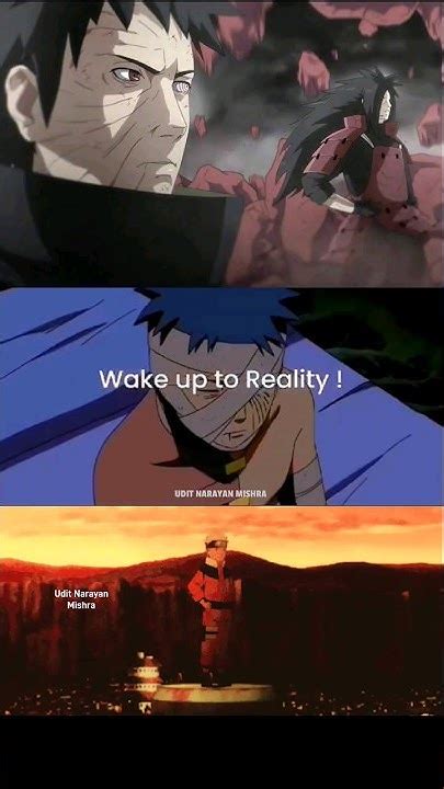 Wake Up To Reality Best Motivational Anime Speech Ever Ft Madara Uchiha Udit Narayan