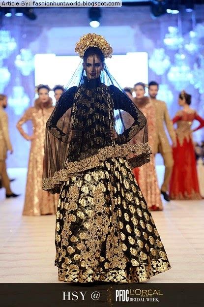 Hsy Hassan Sheheryar Yasin Bridal Collection At Pfdc Loreal Paris