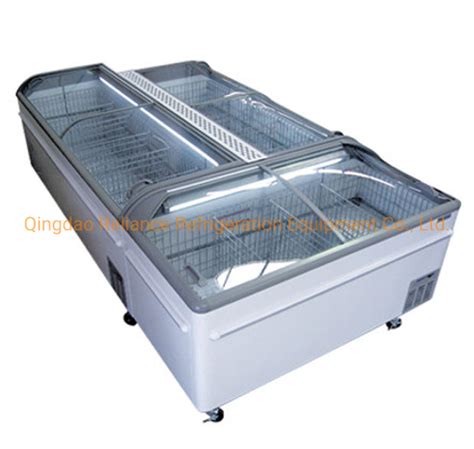 Commercial Display Cooler Refrigerator Fridge Chest Island Freezer