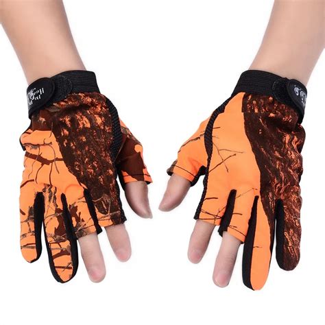 Outdoor Gloves High Quality Anti Slip Fishing Gloves Breathable Wear