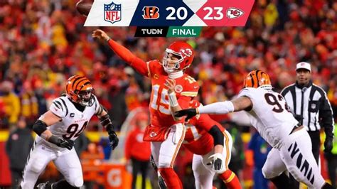 Los Chiefs Cobran Venganza Y Eliminan A Los Bengals Tudn National