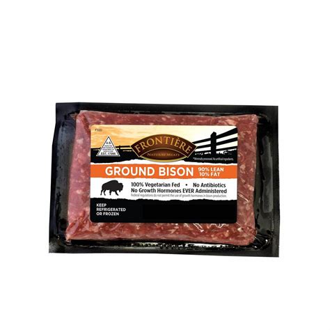 Ground Bison 90 Lean 12 Oz