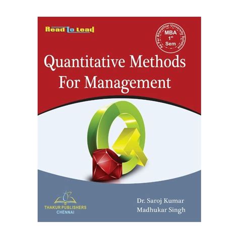 Quantiative Methods For Management