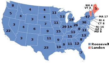 Template:1936 United States presidential election imagemap - Simple ...