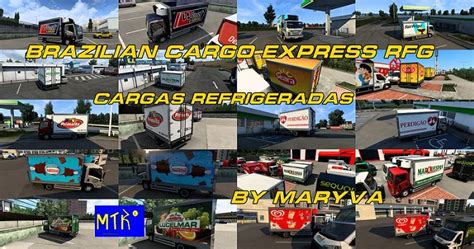 Brazilian Cargo Express VUC RFG Ai Traffic 1 47 ETS 2