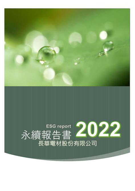 長華電材2023永續報告書 Csrone 永續智庫