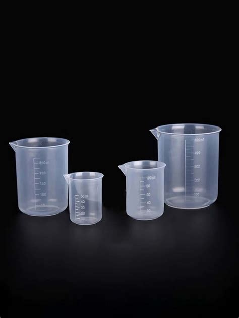 50 150 200 300 500Ml Measuring Cup Premium Clear Plastic Graduated