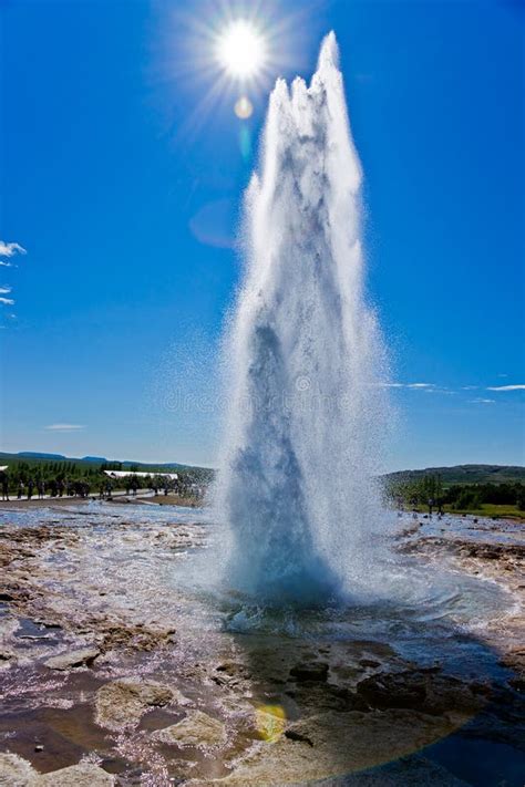 Geysir Strokkur Iceland Stock Photo Image Of Geysir 20739816