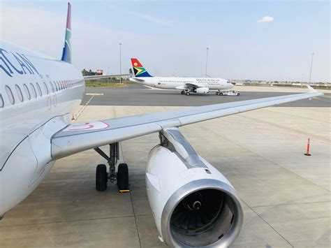 Saa And Flysafair Collision At Or Tambo Puts Two Planes Out Of Service