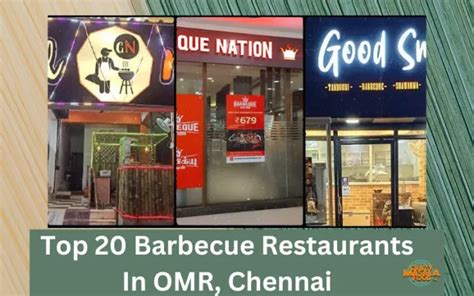 Top 20 Barbecue Restaurants In Omr Chennai Crazy Masala Food