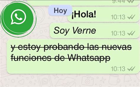 Whatsapp C Mo Enviar Mensajes En Negritas Cursivas Y Tachado Truco