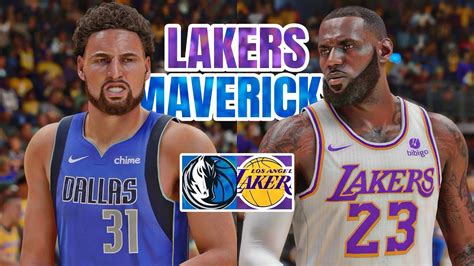 Klay Thompson With Mavericks Vs Lakers Nba K Ps Youtube