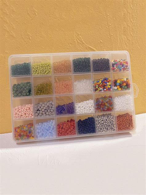 Pc Multi Grid Jewelry Box Bead Storage Ring Storage Jewelry Box