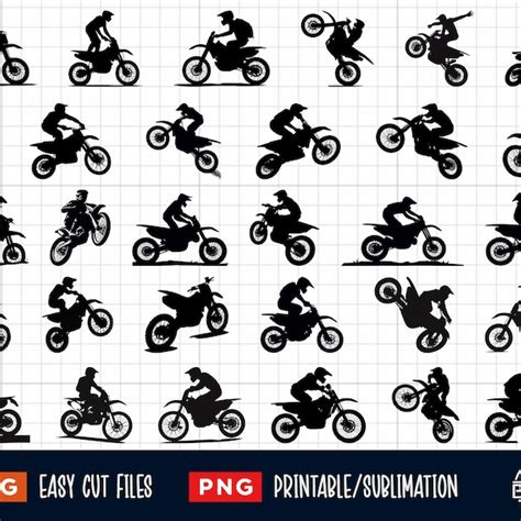 Dirt Bike Svg Etsy