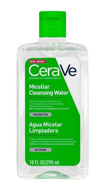 Cerave Agua Micelar Limpiadora Ml