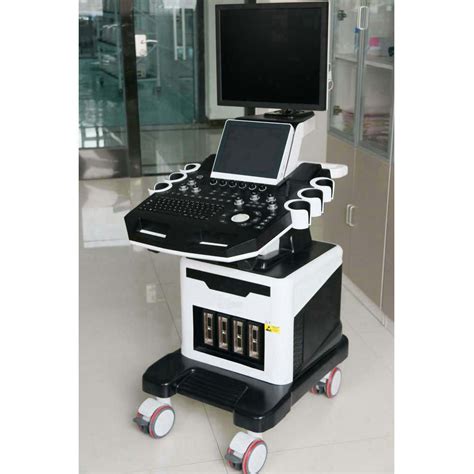 Trolley D Ultrasound System Color Doppler Cardiac Ultrasound Machine