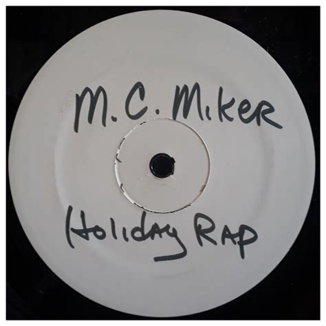 M.C. Miker "G" & Deejay Sven – Holiday Rap (1986, Vinyl) - Discogs