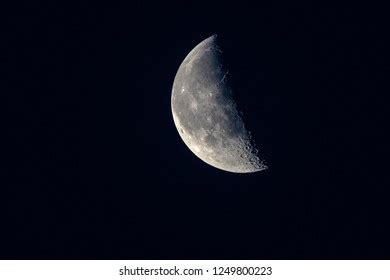 Moon Last Quarter Phase Stock Photo Shutterstock