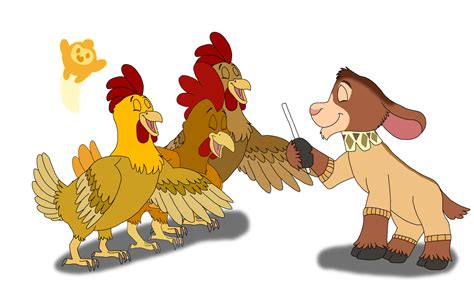 Wish: Valentino the Chicken Conductor by LionAdventuresArt on DeviantArt