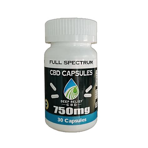 Full Spectrum Cbd Capsules 750mg