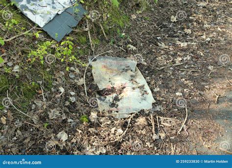 Dumped Waste On The Ground Stock Photo Image Of Waste 259233830