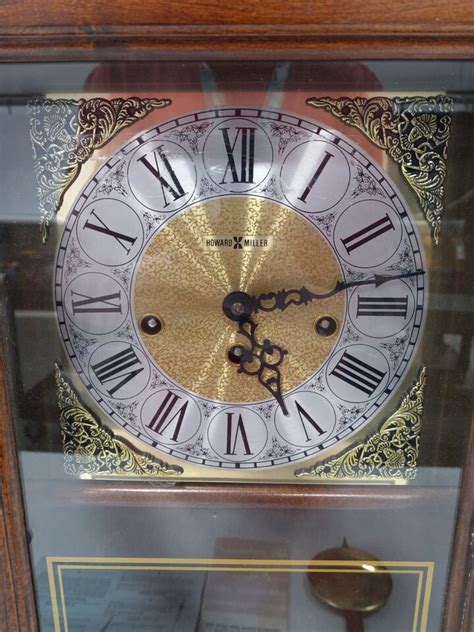 Vintage Howard Miller Pendulum Wall Clock 613 424 EBay