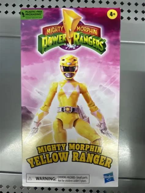 Mighty Morphin Power Rangers Th Anniversary Vhs Box Yellow Ranger In