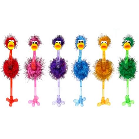 Wrapables Ostrich Ballpoint Pens Novelty Pens For Office And Party